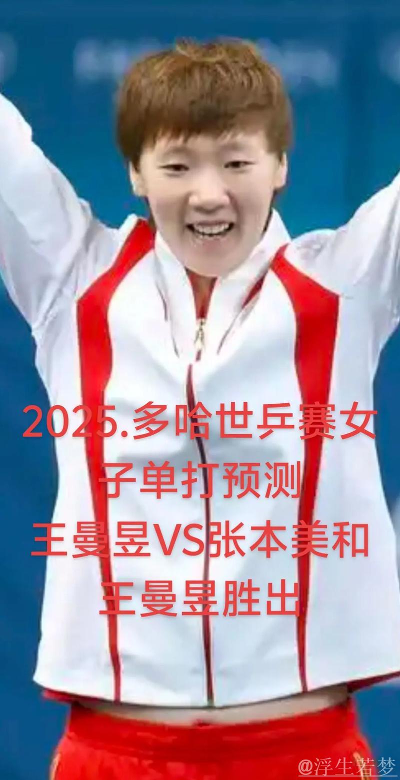王曼昱与张本美和将在2025多哈世乒赛单打赛中同区竞技